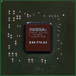 nVidia G86-770- A2 (GeForce 8600M GS) Wymiana na nowy, naprawa, lutowanie BGA